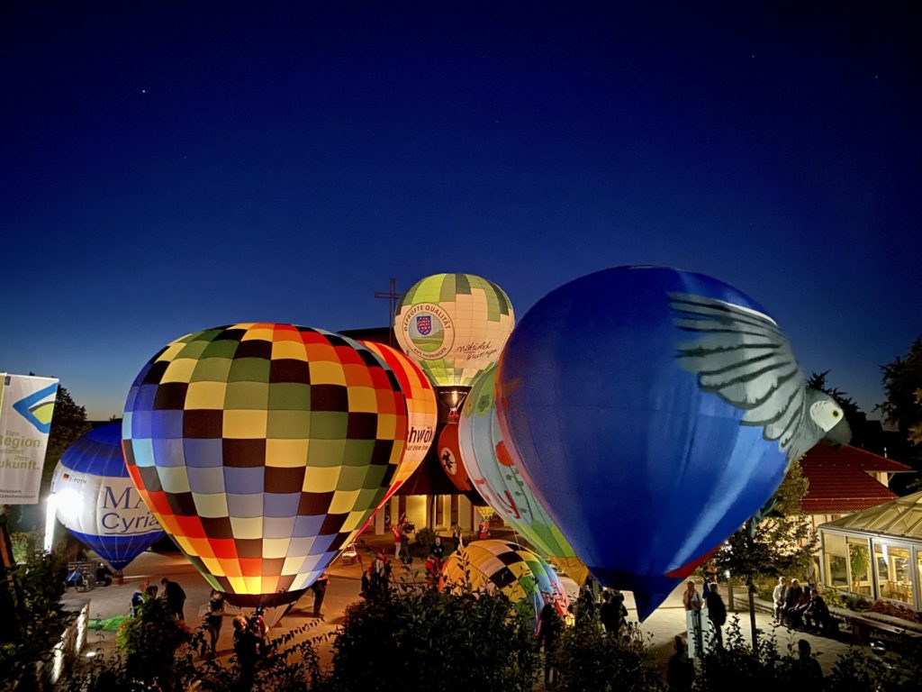 Ballonglühen Thüringentag