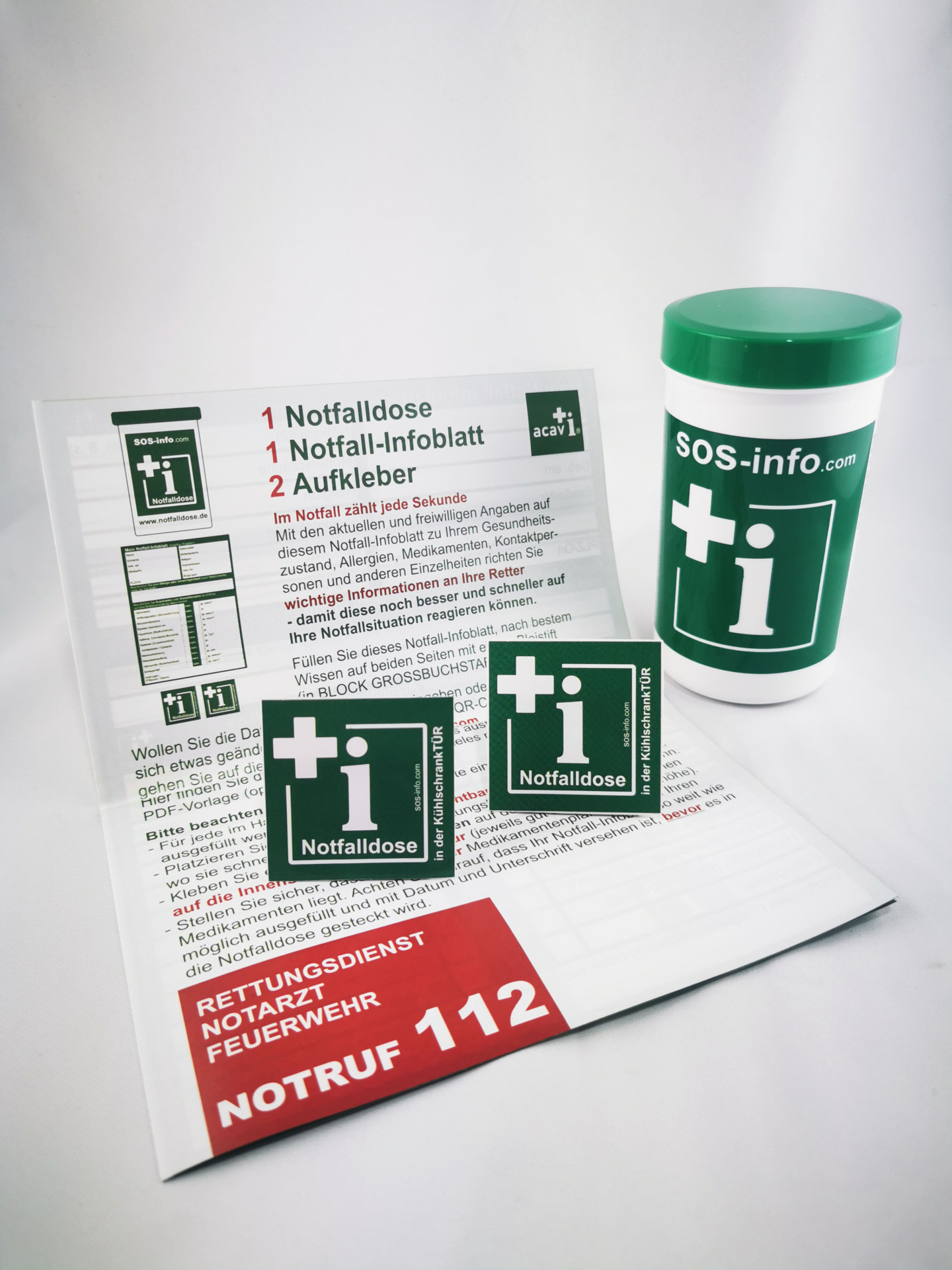 SOS-Notfalldose - Vorteilhaft Leben - Vorteilhaft Leben SOS-Notfalldose