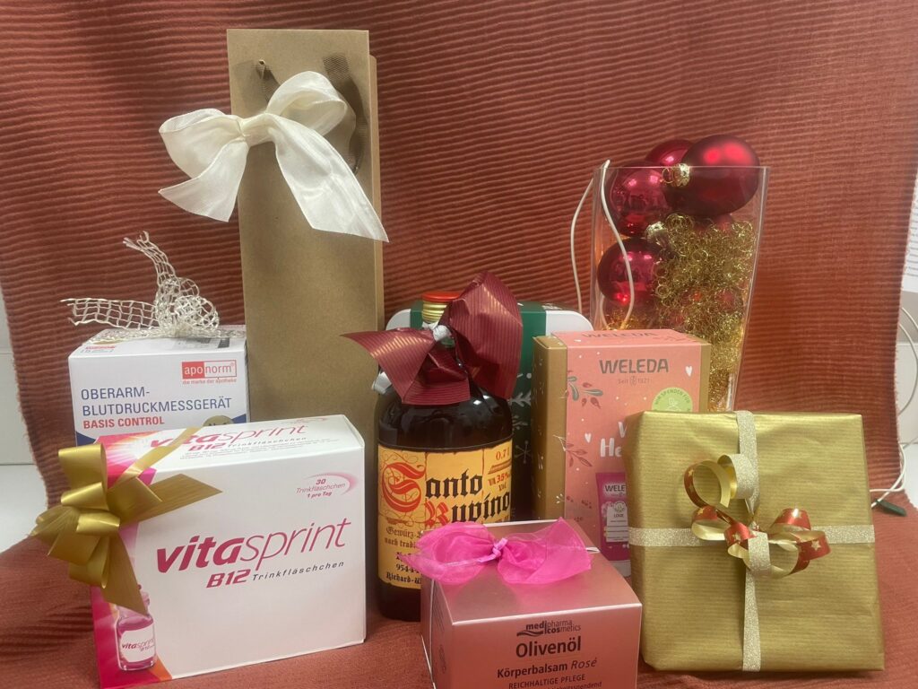In der Apotheke gibt es vielfältige Produkte aus Geschenkidee, die vor allem durch ihre hohe Qualität überzeugen. Apothekengemeinschaft Bayreuth - Vorteilhaft Leben - Vorteilhaft Leben In der Apotheke gibt es vielfältige Produkte aus Geschenkidee, die vor allem durch ihre hohe Qualität überzeugen.