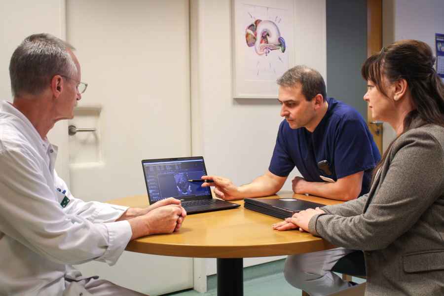 Das Helios Klinikum Meiningen ist auf die Behandlung von Darmkrebs spezialisiert.